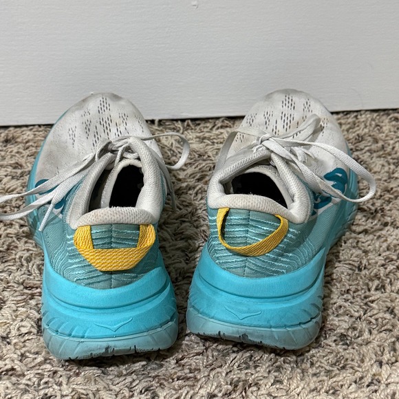 Hoka One One Carbon X 2 Womens Running Shoes Blue White 1113527 US 7 - Picture 4 of 6